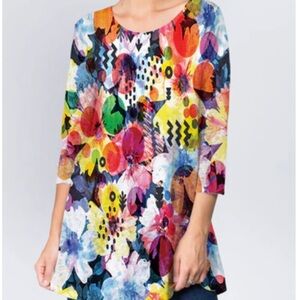 *NWT* Amanda Fit and Flare Tunic Top